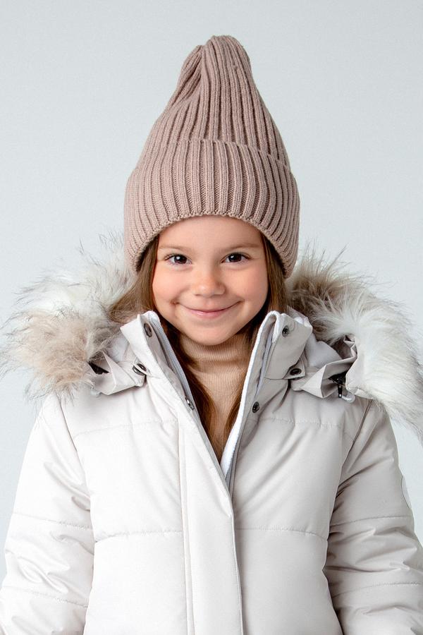 Теплая зимняя шапка с широким отворотом КВ 20333/ш