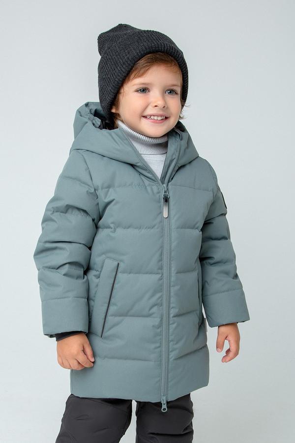 Пальто для мальчика с натуральным утеплителем ВК 34064/3 УЗГ
