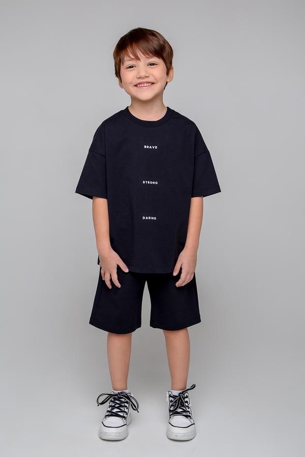 Однотонные шорты для мальчика КР 400451