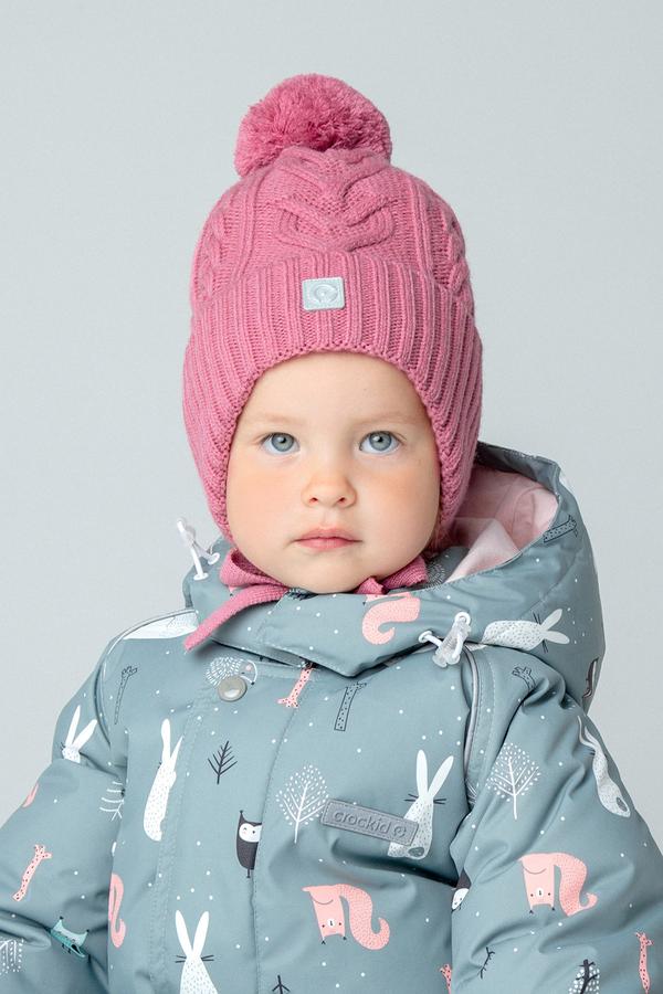 Теплая зимняя шапка с флисовым подкладом КВ 20317/ш