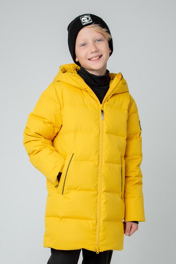 Пальто для мальчика с натуральным утеплителем ВК 34064/1 УЗГ