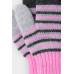 Двойные полосатые варежки КВ 10009/ш